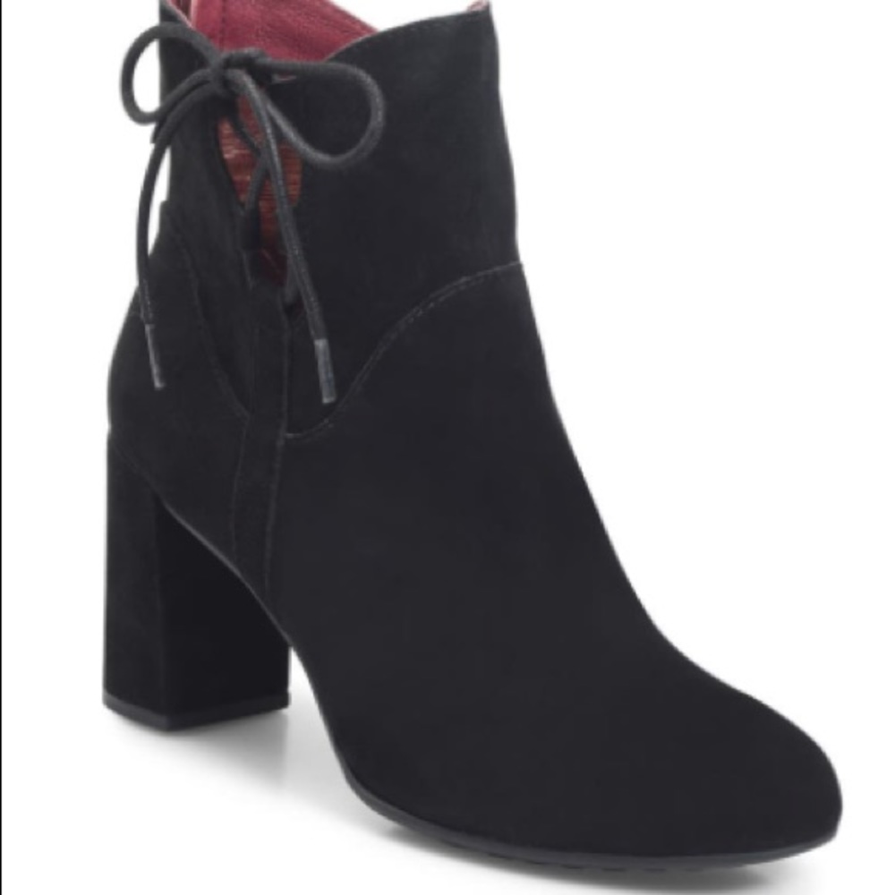 ONO Jutra Bootie Size 9 Black Suede